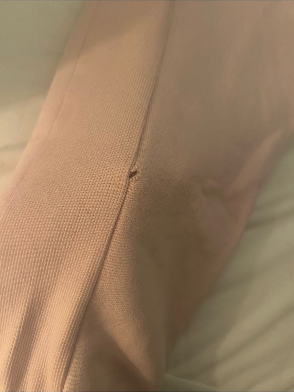 TNA Light Pink Sweatpants, XS - Picture 5 of 5